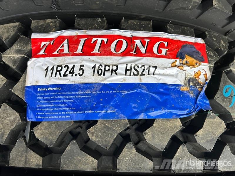  Quantity of (8) Taitong 11R24.5 Tires (Unused) الإطارات والعجلات والحافات