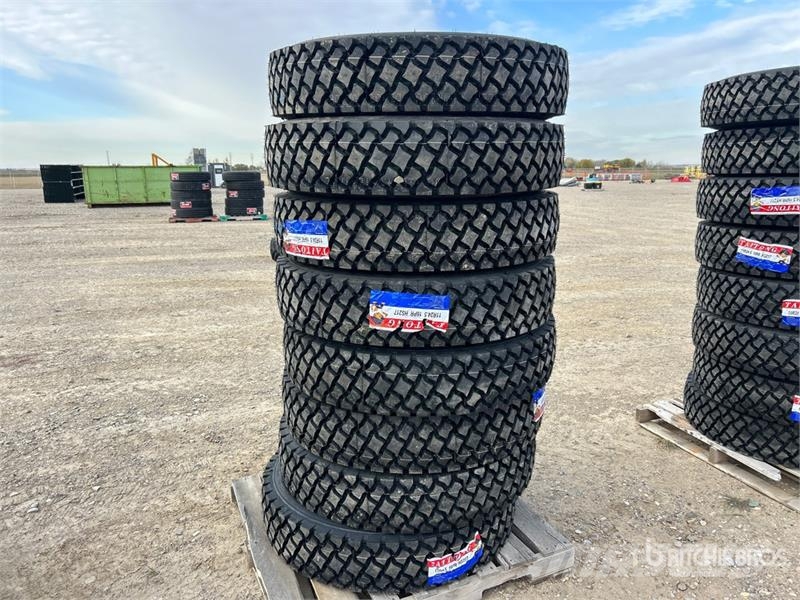  Quantity of (8) Taitong 11R24.5 Tires (Unused) الإطارات والعجلات والحافات