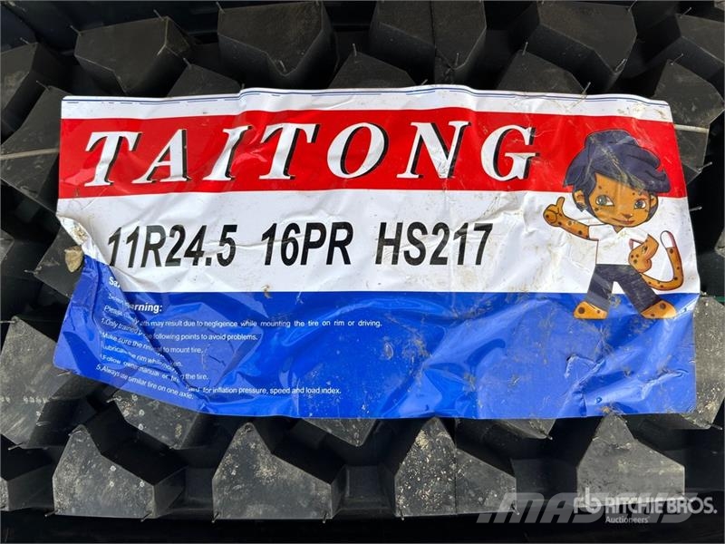  Quantity of (8) Taitong 11R24.5 Tires (Unused) Tyres, wheels and rims
