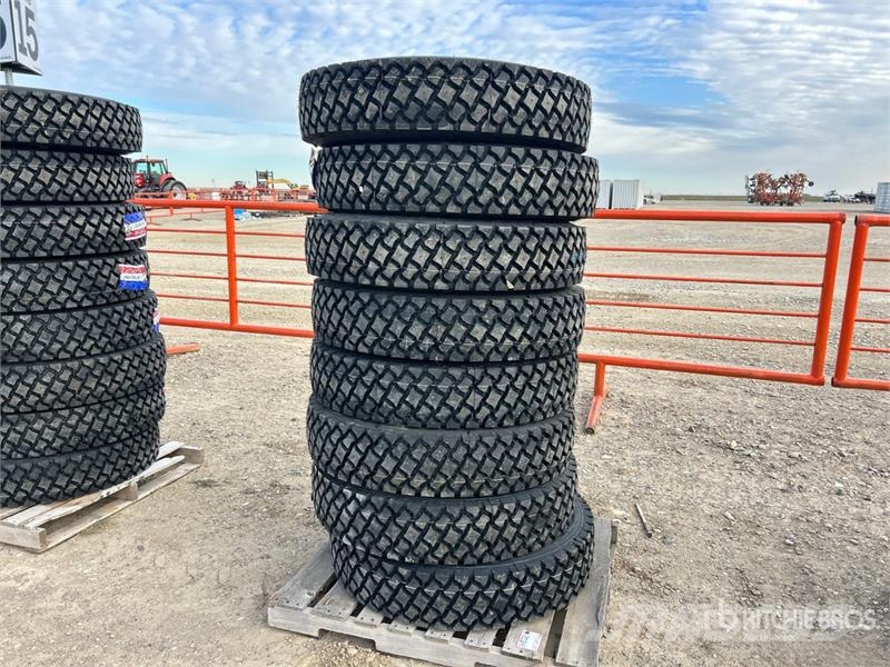  Quantity of (8) Taitong 11R24.5 Tires (Unused) الإطارات والعجلات والحافات