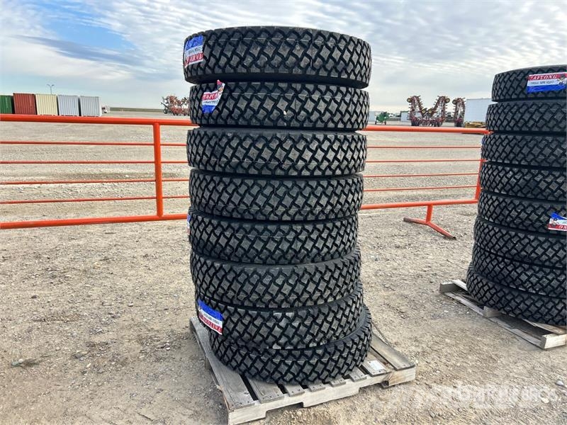  Quantity of (8) Taitong 11R24.5 Tires (Unused) الإطارات والعجلات والحافات
