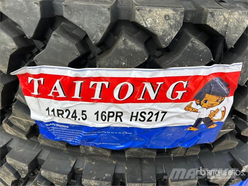  Quantity of (8) Taitong 11R24.5 Tires (Unused) Pneus, roues et jantes