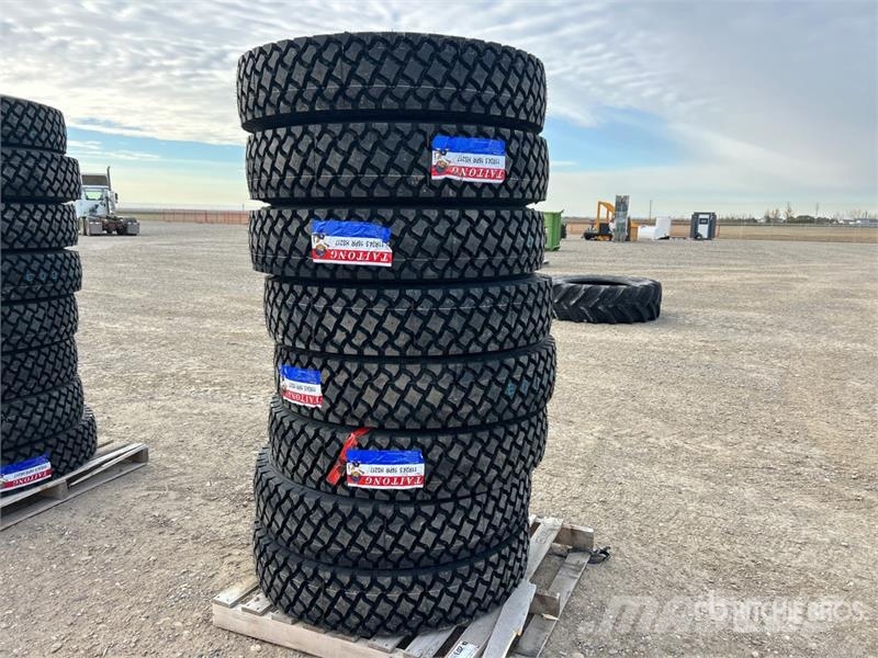  Quantity of (8) Taitong 11R24.5 Tires (Unused) Tyres, wheels and rims