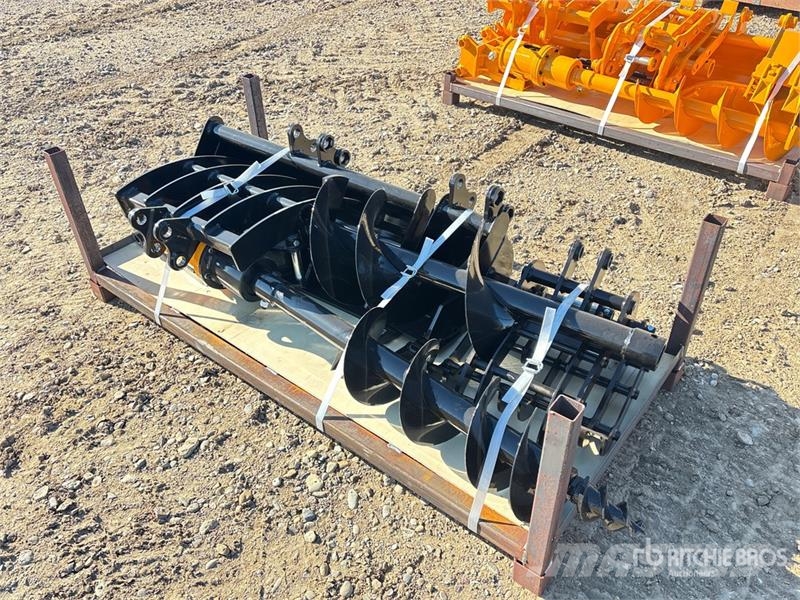 Quantity of (8) VICSEC VCA-8 Mini Excavator Attac Kiti naudoti statybos komponentai