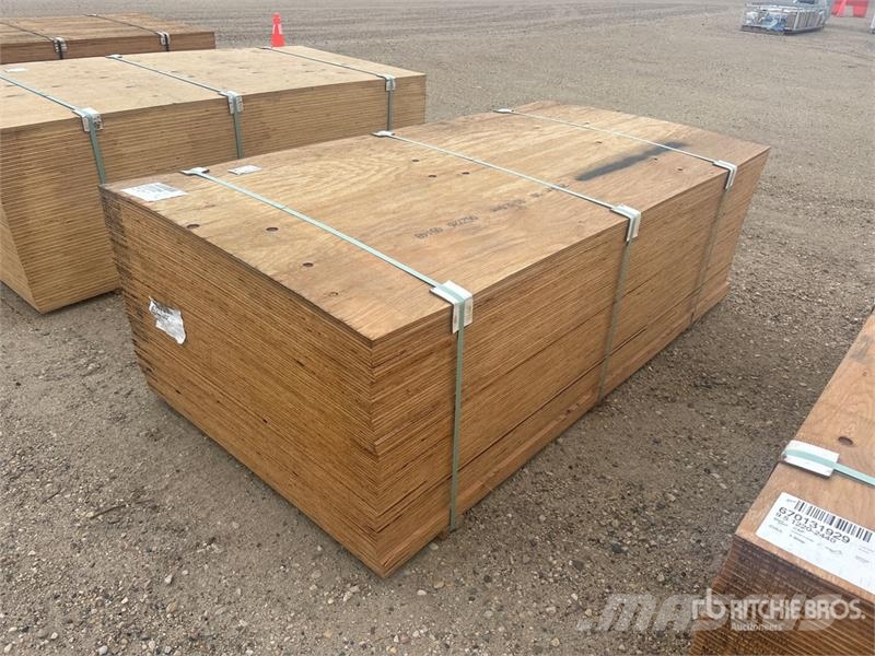 Quantity of (80) 3/8" 4x8 CSP/DFP No Stamp Plywood Drugi deli