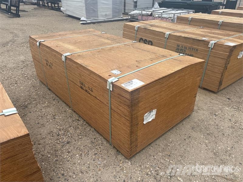 Quantity of (80) 3/8" 4x8 CSP/DFP No Stamp Plywood Other components