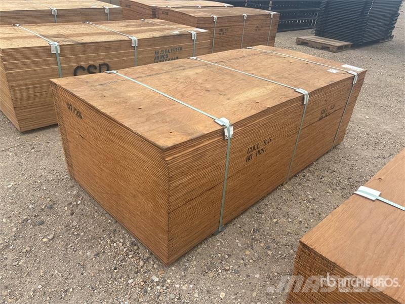 Quantity of (80) 3/8" 4x8 CSP/DFP No Stamp Plywood Other components