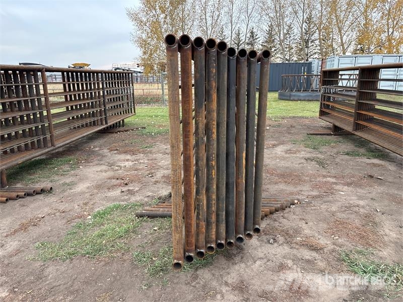 Quantity of (9) 24 ft x 5 ft 3 in Heavy Duty Lives Livdyr annet utstyr