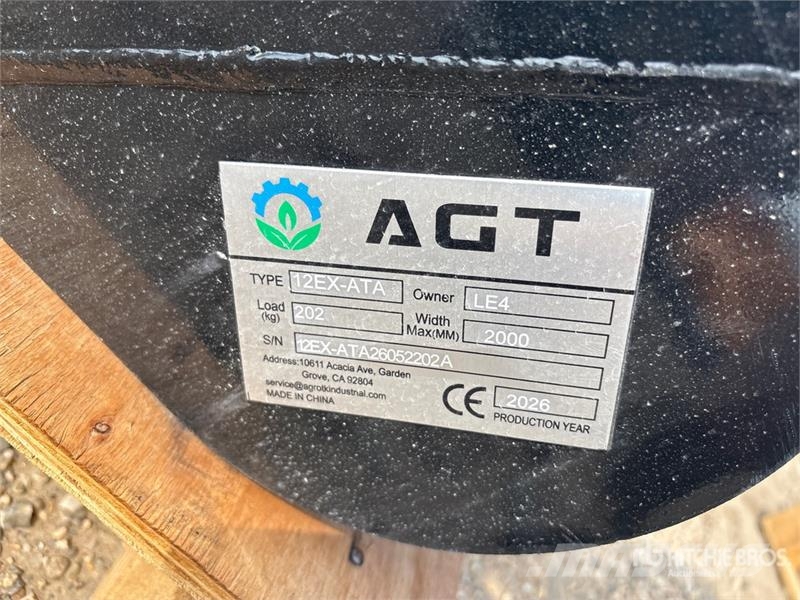Quantity of (9) AGT 12EX-ATA Mini Excavator Attac Drugi deli