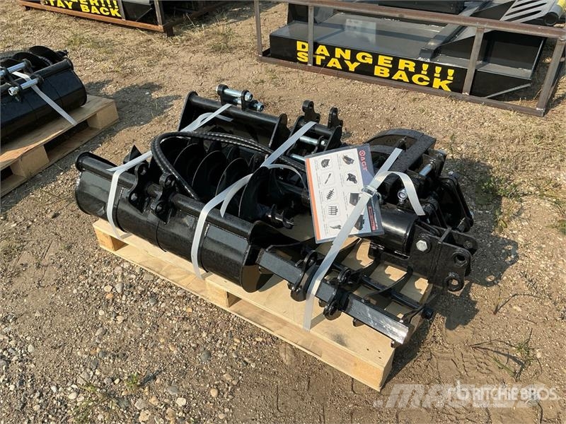 Quantity of (9) AGT 12EX-ATA Mini Excavator Attac Kiti naudoti statybos komponentai