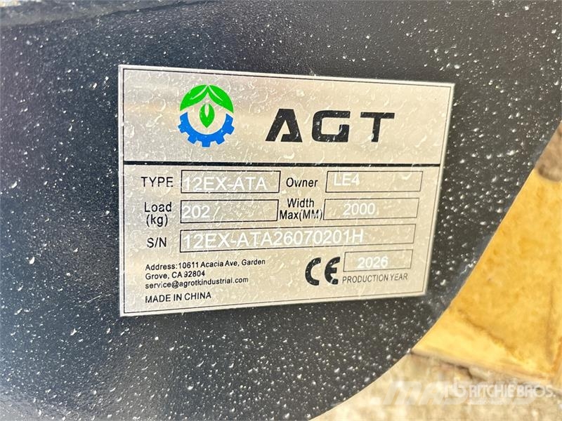 Quantity of (9) AGT 12EX-ATA Mini Excavator Attac Drugi deli