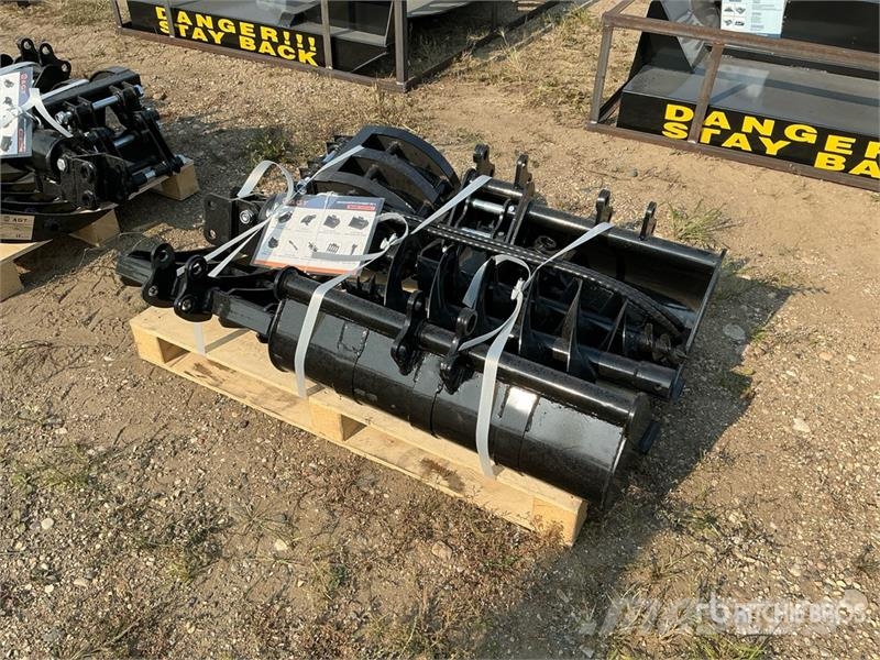 Quantity of (9) AGT 12EX-ATA Mini Excavator Attac Kiti naudoti statybos komponentai