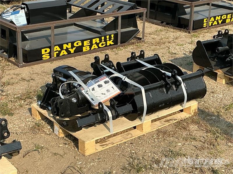 Quantity of (9) AGT 12EX-ATA Mini Excavator Attac Kiti naudoti statybos komponentai