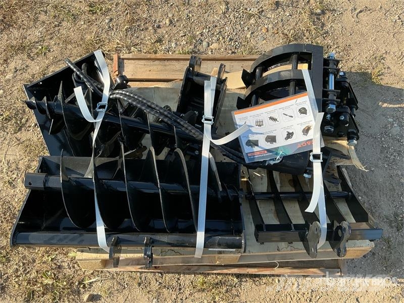 Quantity of (9) AGT 12EX-ATA Mini Excavator Attac Kiti naudoti statybos komponentai