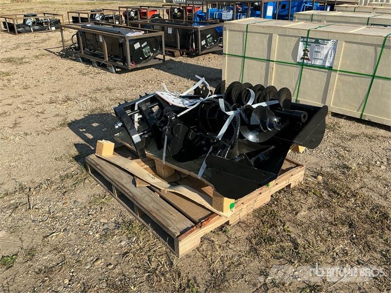 Quantity of (9) AGT 12EX-ATA Mini Excavator Attac Kiti naudoti statybos komponentai