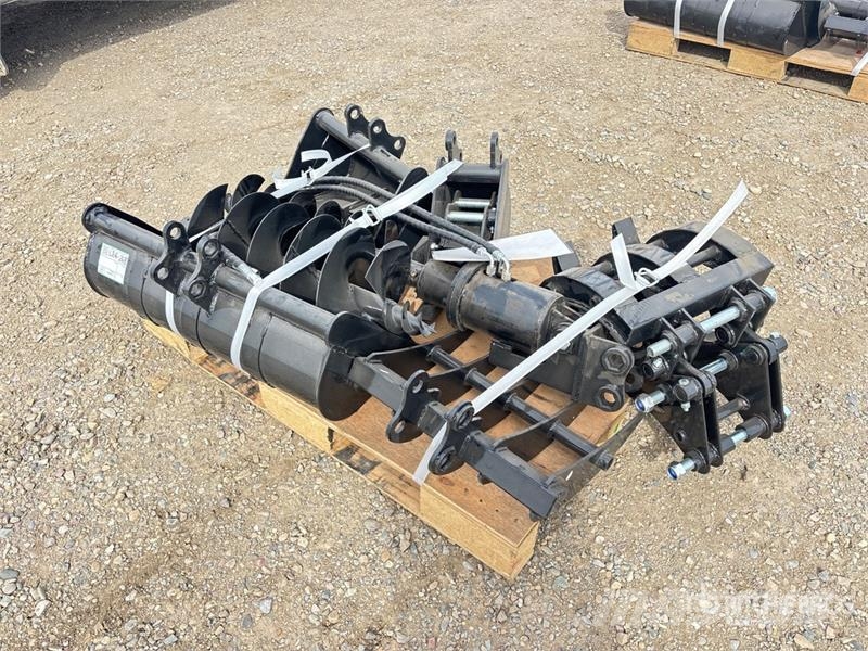 Quantity of (9) AGT 12EX-ATA Mini Excavator Attac Kiti naudoti statybos komponentai