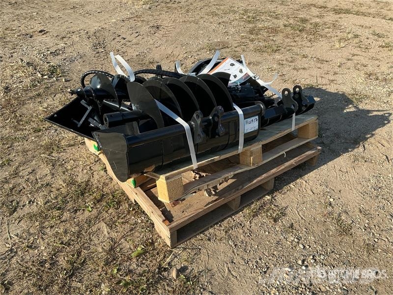 Quantity of (9) AGT 12EX-ATA Mini Excavator Attac Kiti naudoti statybos komponentai