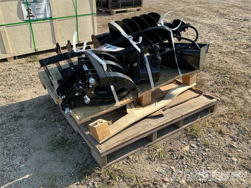 Quantity of (9) AGT 12EX-ATA Mini Excavator Attac Kiti naudoti statybos komponentai