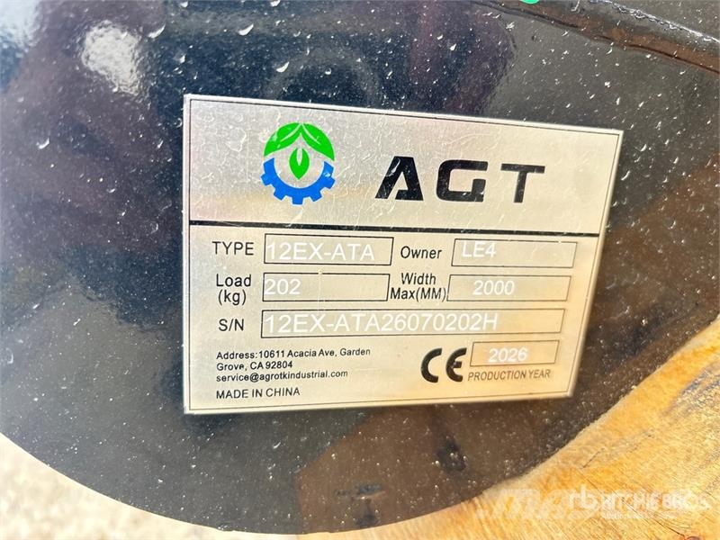 Quantity of (9) AGT 12EX-ATA Mini Excavator Attac Drugi deli