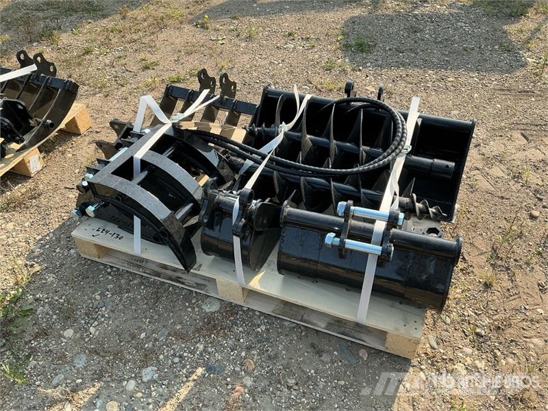 Quantity of (9) AGT 12EX-ATA Mini Excavator Attac Kiti naudoti statybos komponentai