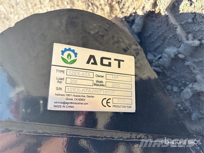  Quantity of (9)  AGT 12EX-ATA Mini Excavator Attac Other components