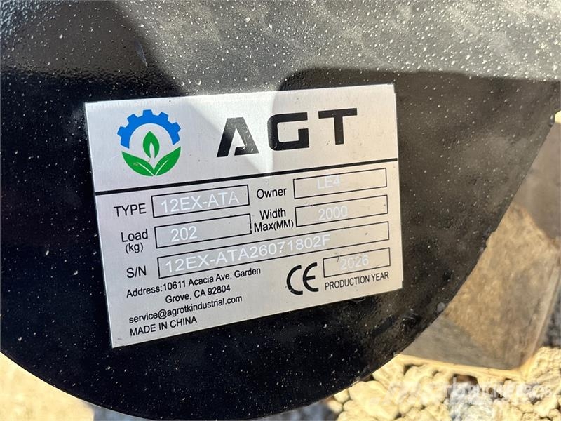 Quantity of (9)  AGT 12EX-ATA Mini Excavator Attac Other components