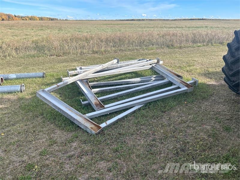 Quantity of (9) Grain Bin Hopper Legs مكونات أخرى