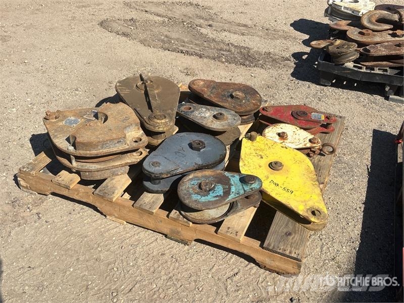  Quantity of (9) Hook Block Crane spares & accessories