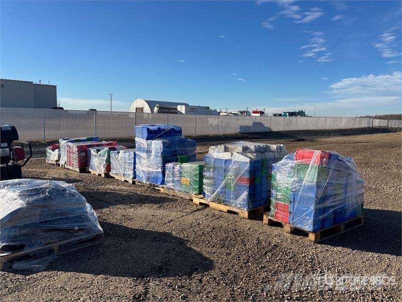  Quantity of (9) Pallets of Storage bins Drugi deli
