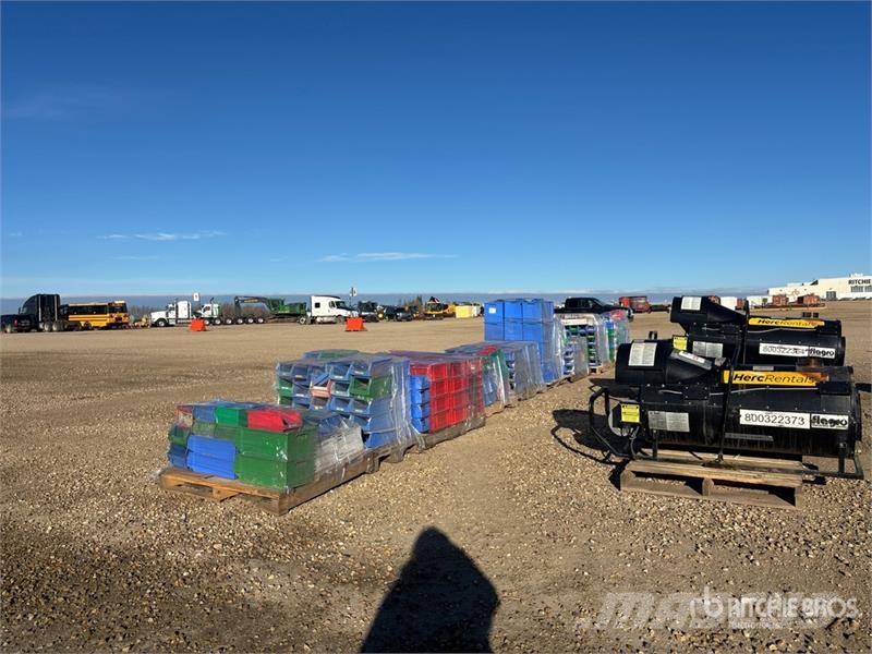  Quantity of (9) Pallets of Storage bins Drugi deli