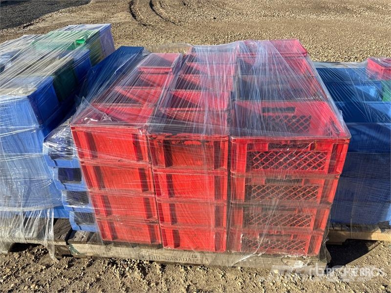  Quantity of (9) Pallets of Storage bins Drugi deli
