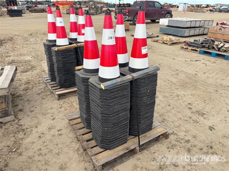Quantity of (90) 27 in Safety Traffic Cones (Unuse Pipelayer dozers