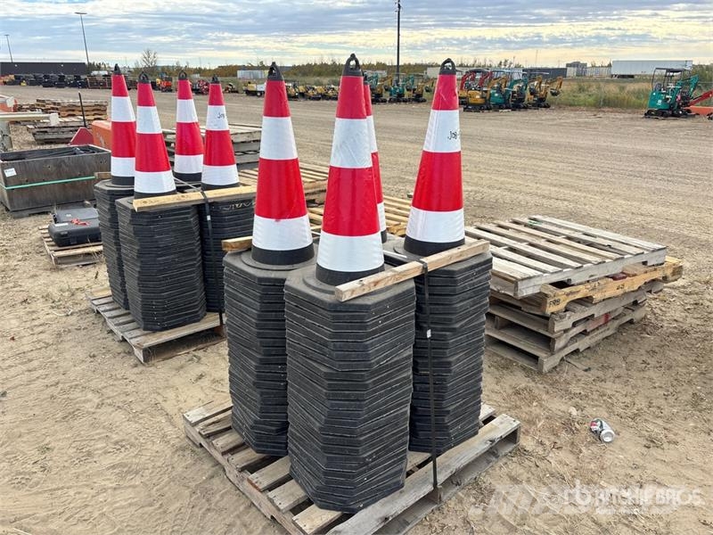 Quantity of (90) 27 in Safety Traffic Cones (Unuse Pipelayer dozers