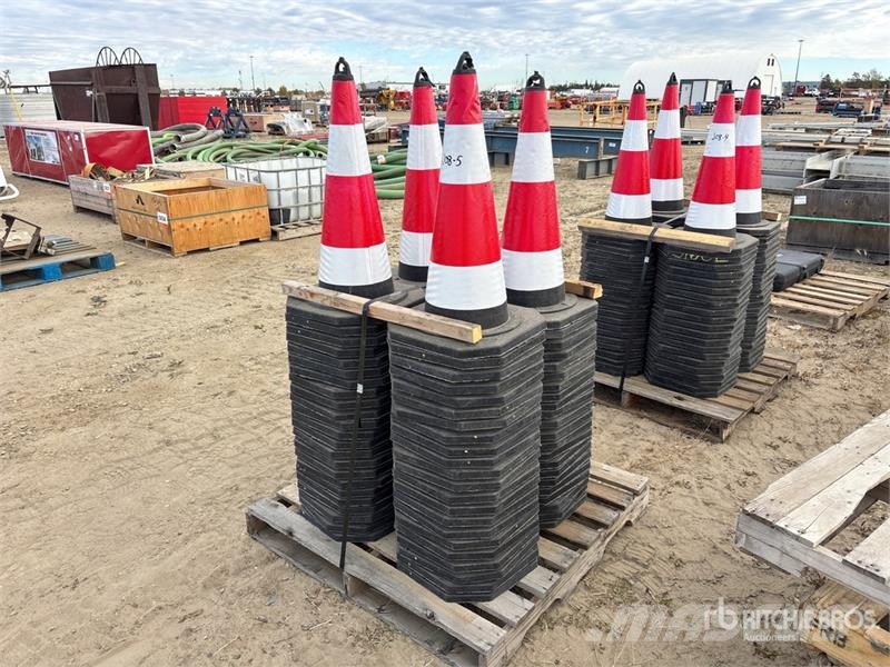 Quantity of (90) 27 in Safety Traffic Cones (Unuse Pipelayer dozers