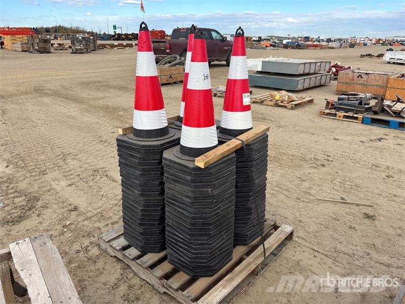 Quantity of (90) 27 in Safety Traffic Cones (Unuse Pipelayer dozers