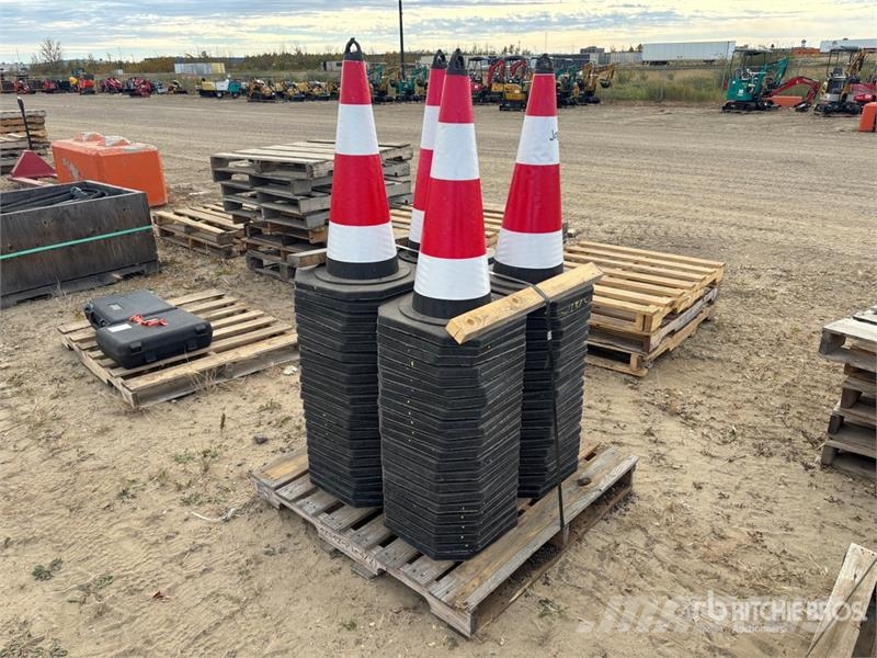 Quantity of (90) 27 in Safety Traffic Cones (Unuse Pipelayer dozers