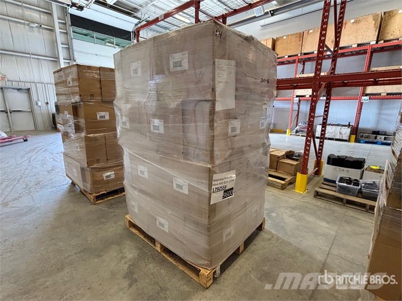Quantity of (9600) 3M N95 Respirator Masks مكونات أخرى