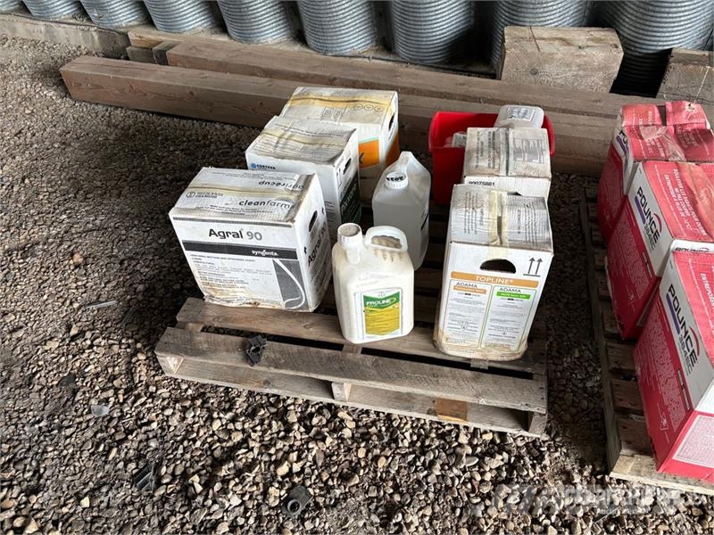 Quantity of Agricultural Herbicides, Fungicides & Andre komponenter