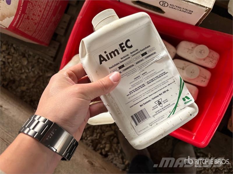 Quantity of Agricultural Herbicides, Fungicides & Andre komponenter