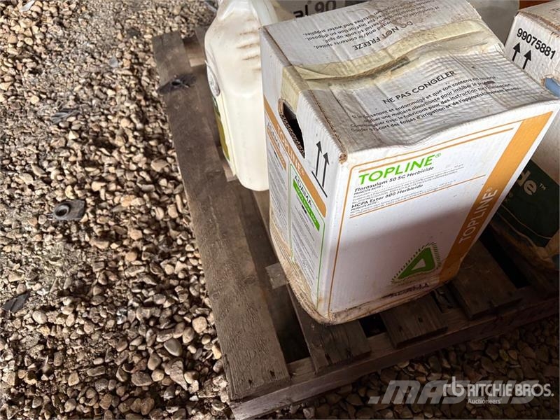 Quantity of Agricultural Herbicides, Fungicides & Andre komponenter