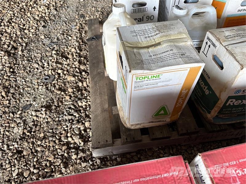 Quantity of Agricultural Herbicides, Fungicides & Andre komponenter