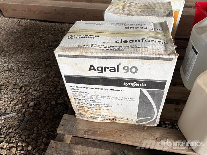 Quantity of Agricultural Herbicides, Fungicides & Andre komponenter