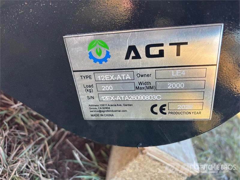  Quantity of  AGT 12EX-ATA Mini Excavator Attachmen مكونات أخرى