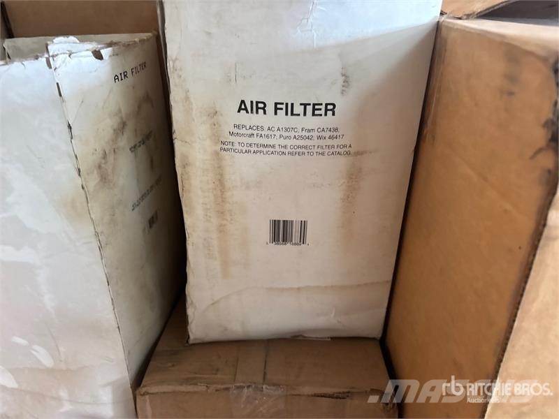  Quantity of Air Filters (Unused) Ďalšie komponenty