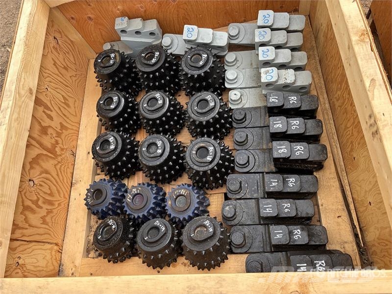  Quantity of Arms and Cutters Equipos de perforación de aceite y gas