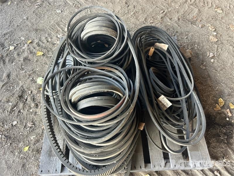 Quantity of Assorted Belts Other components