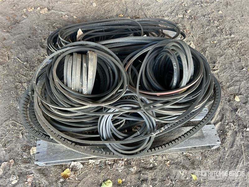 Quantity of Assorted Belts Other components