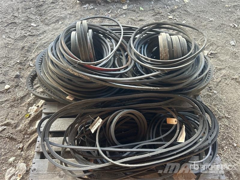 Quantity of Assorted Belts Other components