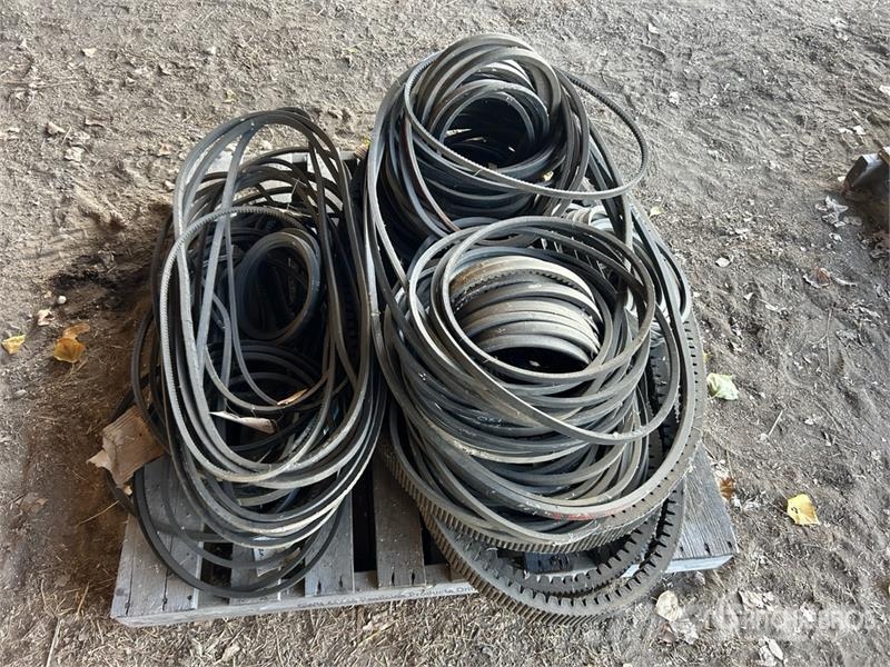 Quantity of Assorted Belts Other components