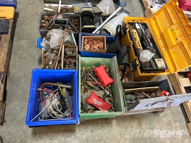 Quantity of Assorted Copper Pipe, Fittings & HVAC Drugi deli